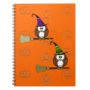 witch owl notebook