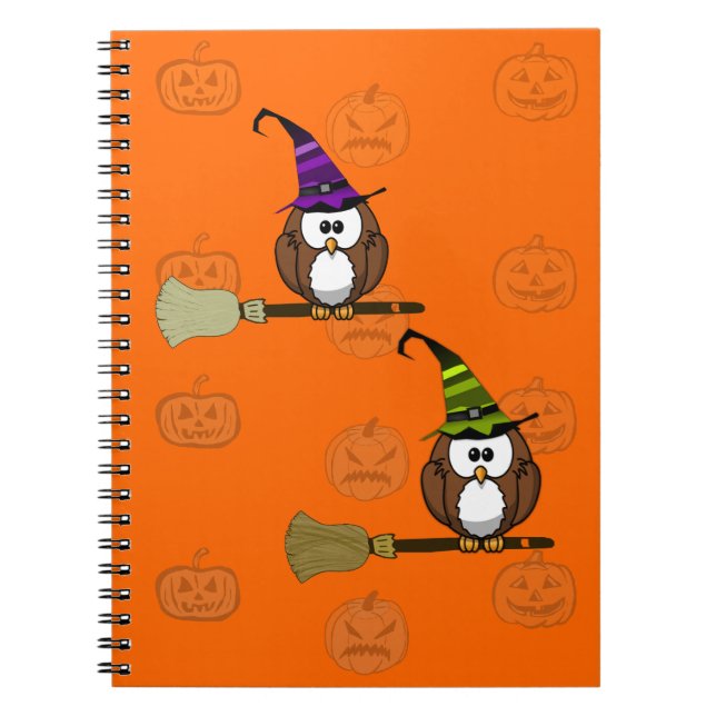 witch owl notebook (Front)