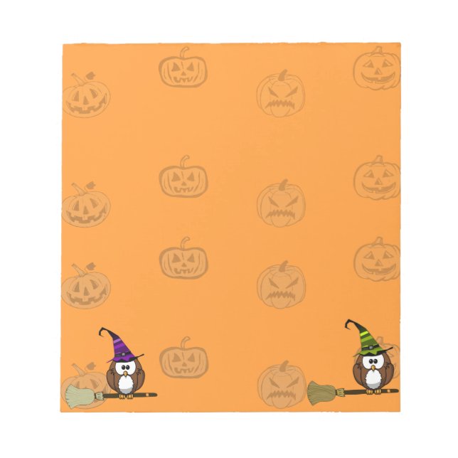 witch owl notepad (Front)