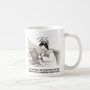 Witch Parrot left hand mug