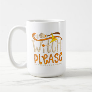 witch please coffee mug