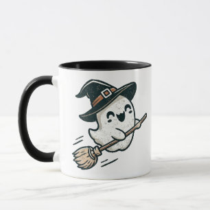 Witch Please! Cute Halloween Ghost Mug