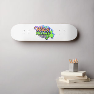 WITCH PLEASE funny halloween Skateboard