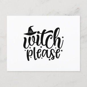 Witch Please Postcard