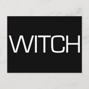 WITCH Postcard