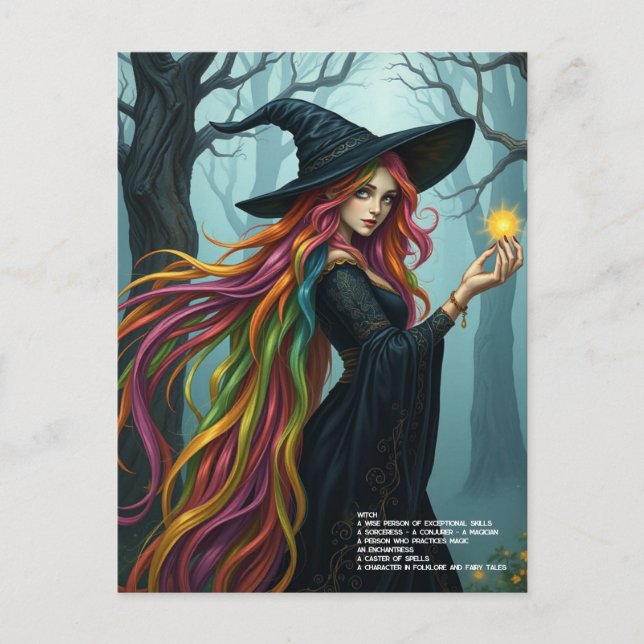 Witch Postcard (Front)