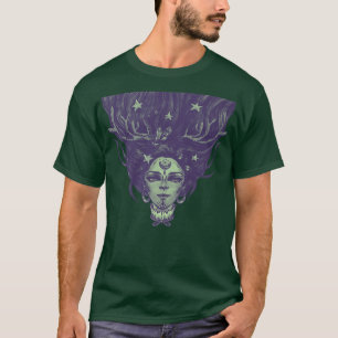 Witch Priestess Viking Pagan Wicca1422 T-Shirt