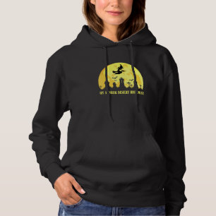 Witch Riding Brooms On A Dark Desert Highways Hall Hoodie