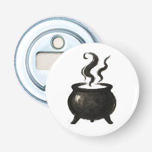 Witch’s Brew – Minimalist Halloween Cauldron on  Bottle Opener