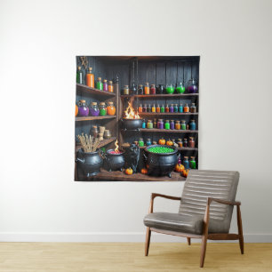 Witch’s Potion Room A Magical Alchemist’s Haven Tapestry