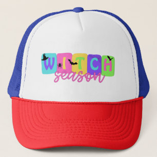 Witch Season – Cute Halloween Design Trucker Hat