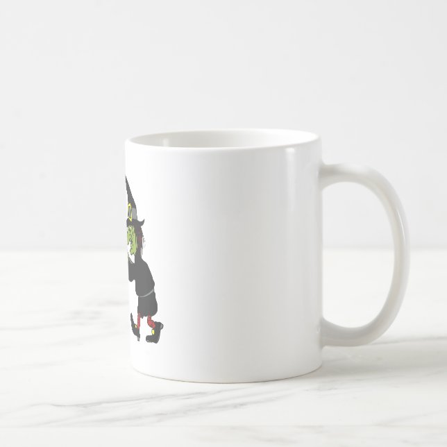 Witch shopping for supplies coffee mug (Right)
