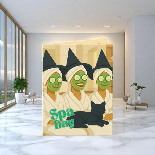 Witch Spa Day Funny Humor  Invitation
