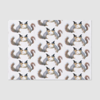 Witch Squirrels Tissue Paper