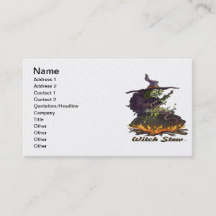 Witch Stew Business Card