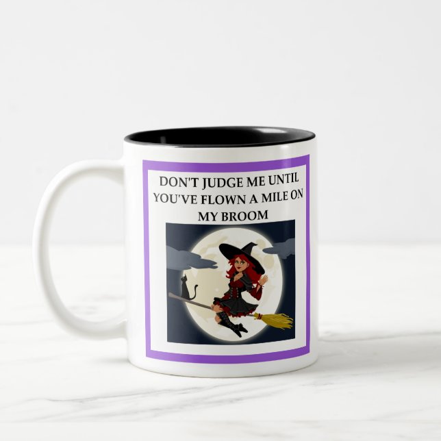 WITCH Two-Tone COFFEE MUG (Left)
