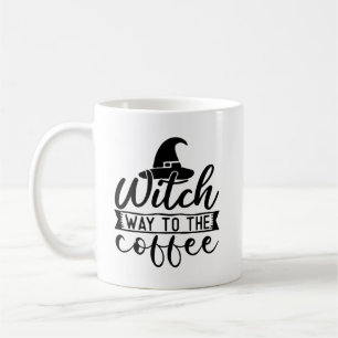 Witch Way To The Coffee Mug