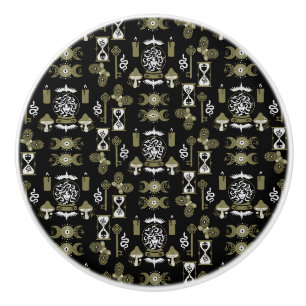 Witchcore Aesthetic Decor Ceramic Knob