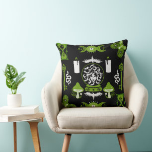 Witchcore Aesthetic Decor Throw Pillow