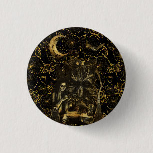 witchcraft   1 inch round button