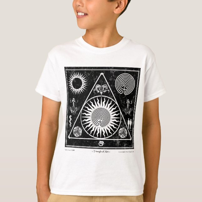 Witchcraft: A Triangle of Art #4 T-Shirt (Front)