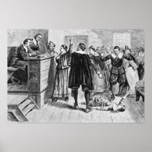 Witchcraft at Salem Village Poster