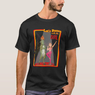 Witchcraft Let's Dance with the Devil Baphomet Sat T-Shirt