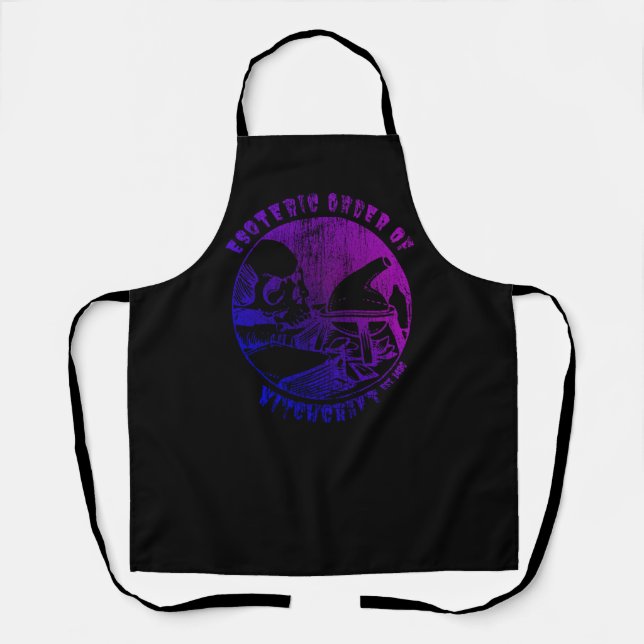 Witchcraft Magic Order Occult Witch Alchemist Apron (Front)