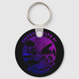 Witchcraft Magic Order Occult Witch Alchemist Keychain