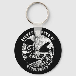 Witchcraft Magic Order Occult Witch Alchemist Keychain