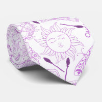 witchcraft pattern 2506.Purple. White BG