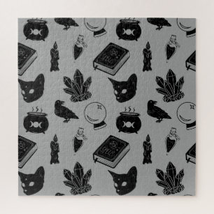 Witchcraft Pattern I Jigsaw Puzzle