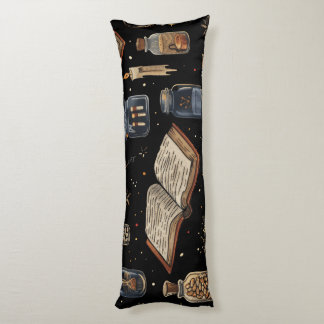 Witchcraft Potion Pattern – Halloween Magic Body Pillow