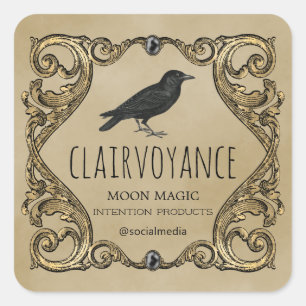 Witchcraft Spell Jar And Candle Labels