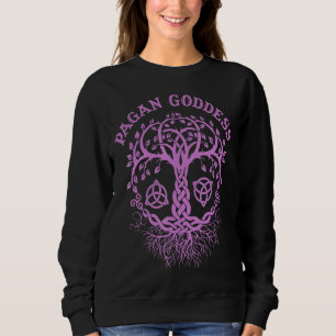 Witchcraft Wiccan Pagan Tree Of Life 18 Sweatshirt