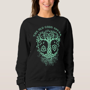 Witchcraft Wiccan Pagan Tree Of Life 2 Sweatshirt