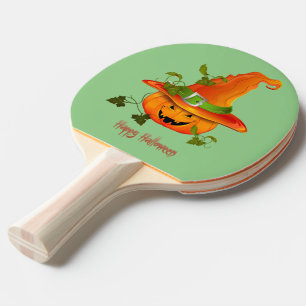 Witchcraft Wonder: Halloween Ping Pong Paddle