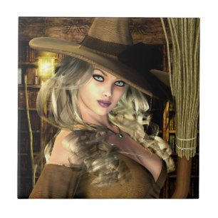 Witchery Witch Ceramic Tile