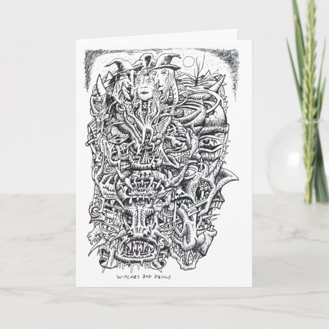 Witches and Devils, by Brian Benson  Card (Front)