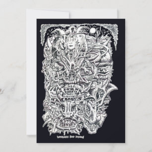 Witches and Devils, by Brian Benson Flat Card