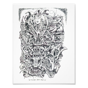 Witches and Devils, by Brian Benson Photo Print