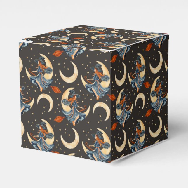 Witches and Moons Favor Box (Front Side)