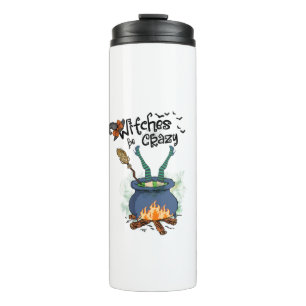 Witches Be Crazy Thermal Tumbler