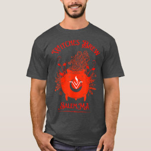Witches Brew Salem MA, Spooky Halloween Costume T-Shirt