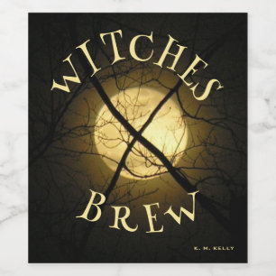 Witches Brew - Wine Label Set