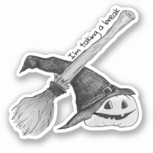Witches Broom Halloween