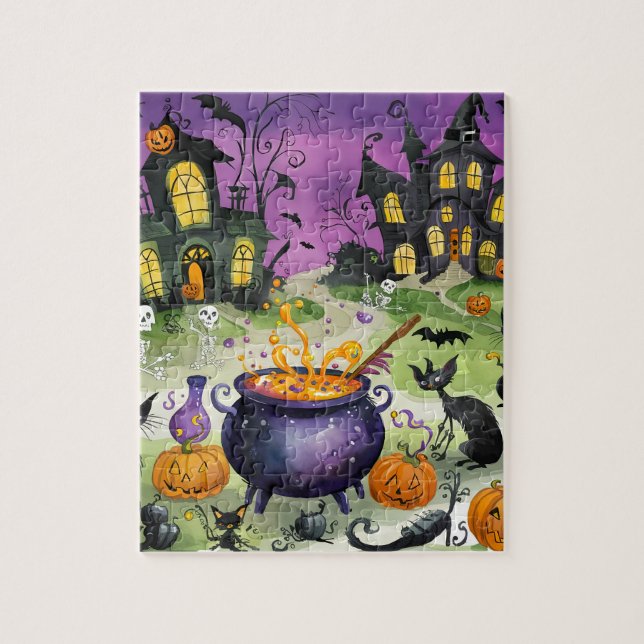 Witches cauldron brew!  jigsaw puzzle (Vertical)