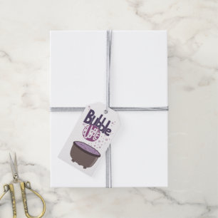 Witches Cauldron - Bubble Bubble Hand Lettering Gift Tags