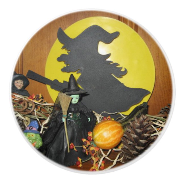 Witches Ceramic Knob (Front)