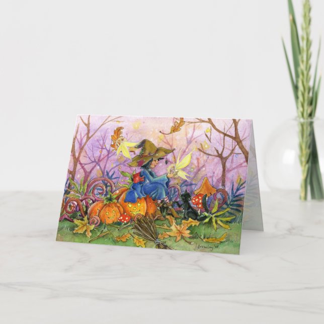Witches Comapnions greeting card (Front)